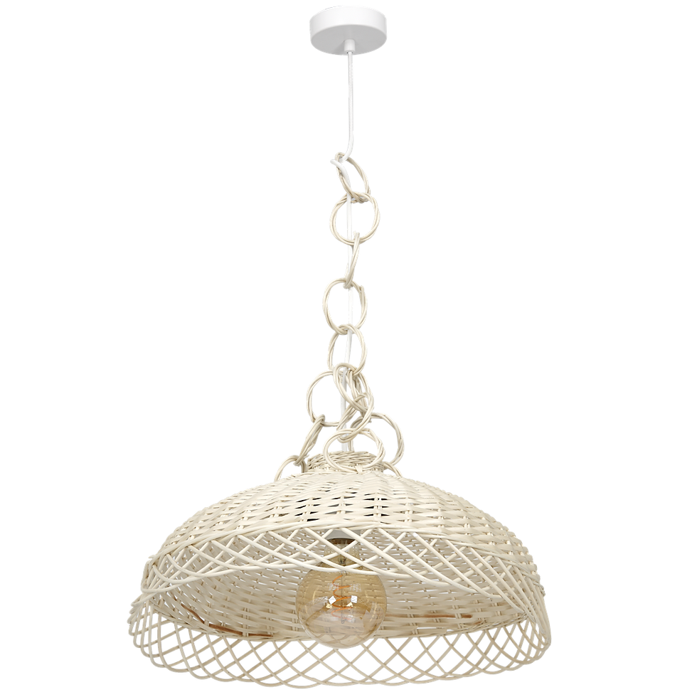 Miniaturebillede: VIMINI WHITE hængelampe 1xE27
