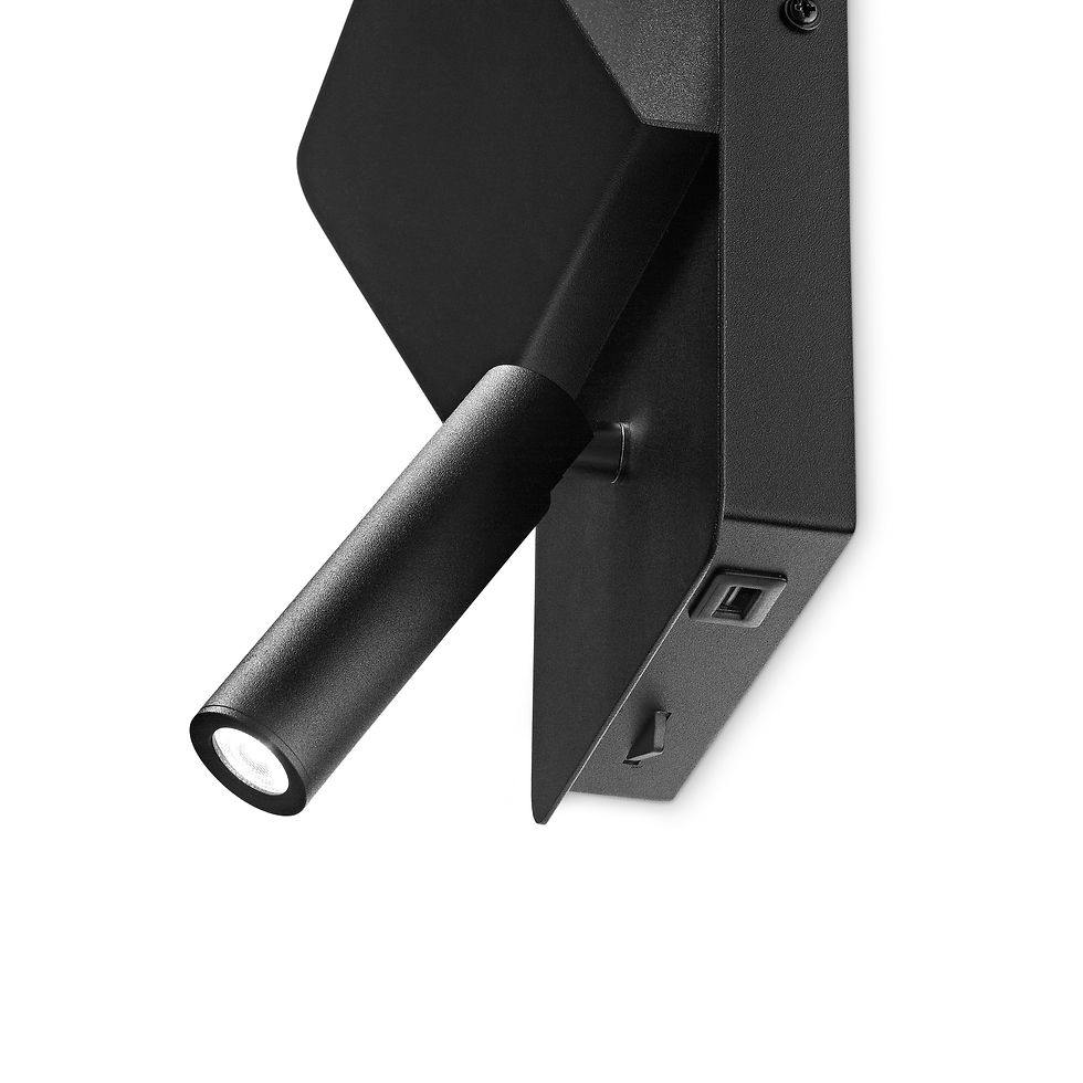 Miniaturebillede: black modern simple lamp
