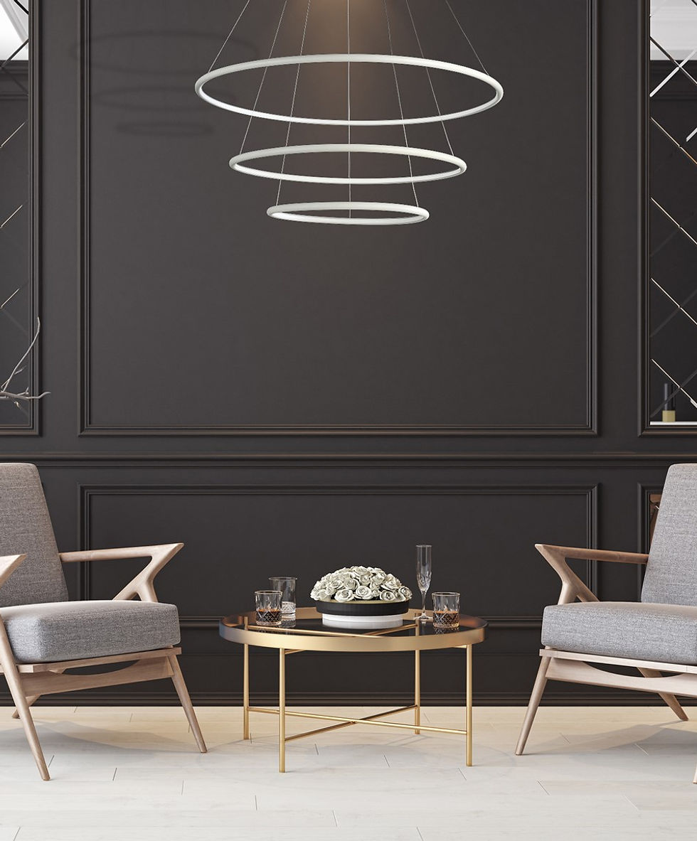 Miniaturebillede: ORION HVID 99W LED HÆNGELAMPE