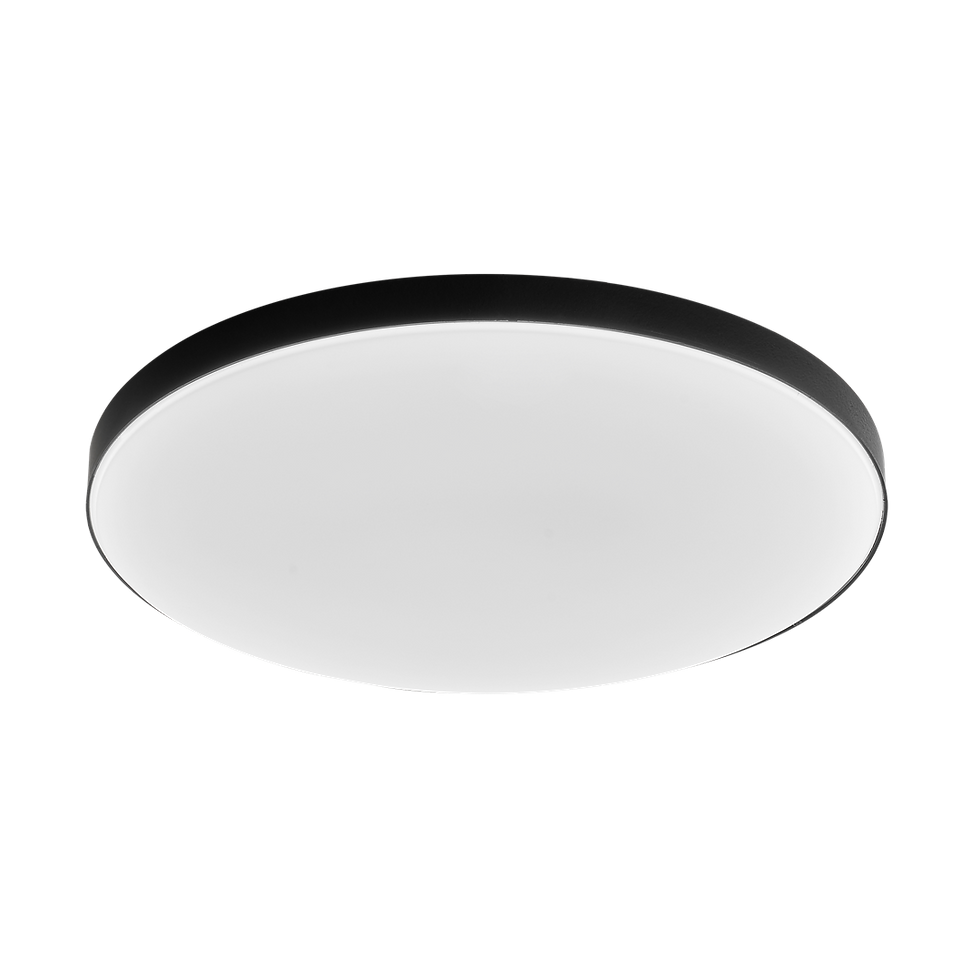Miniaturebillede: Slimi loftlampe 18W 4000K Sort