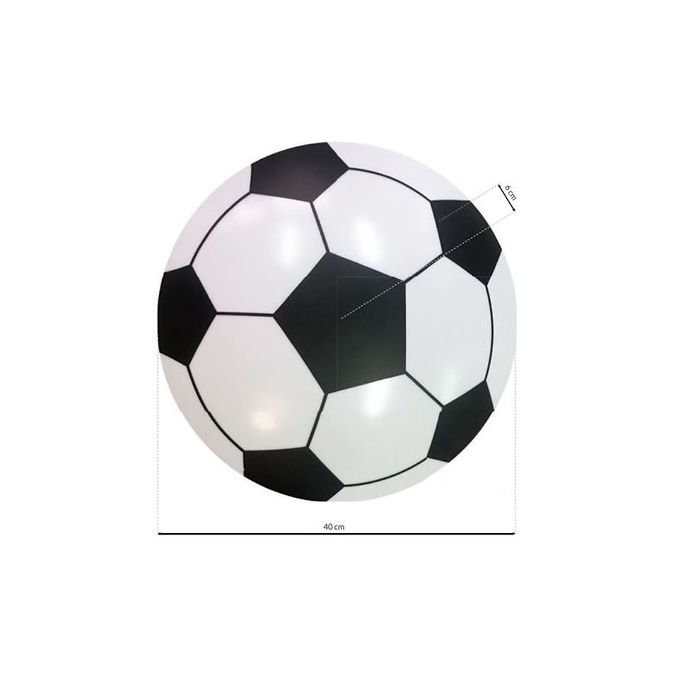 Miniaturebillede: BALL 18W LED loftslampe Ø400 mm