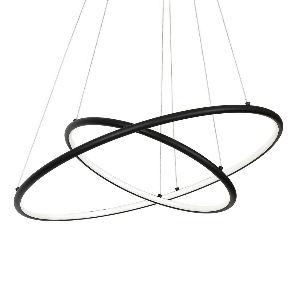 Miniaturebillede: ORION SORT 53W LED HÆNGELAMPE