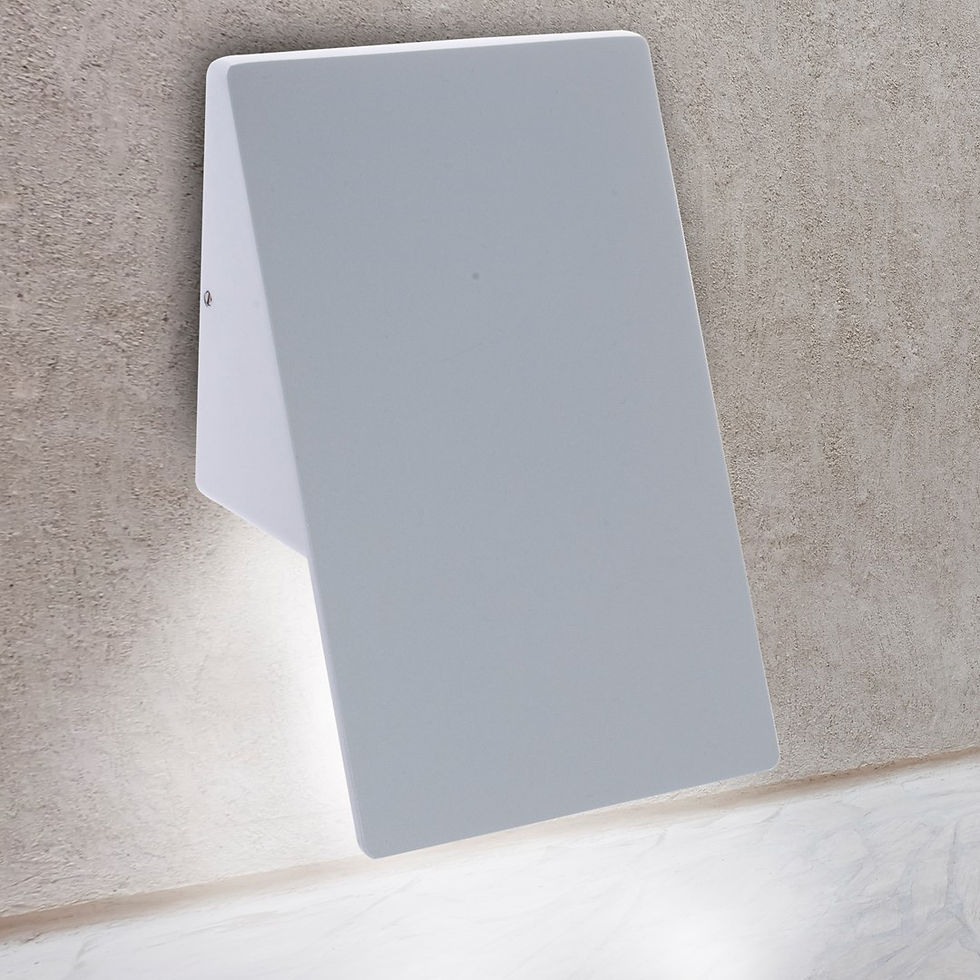 Miniaturebillede: ALMINDELIG 10W LED FACADE LYS, hvid