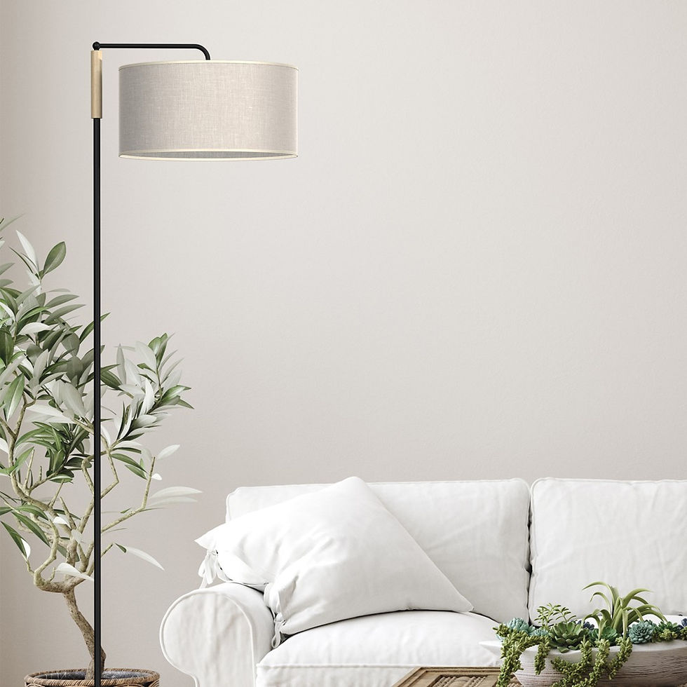 Miniaturebillede: ATLANTA gulvlampe 1xE27