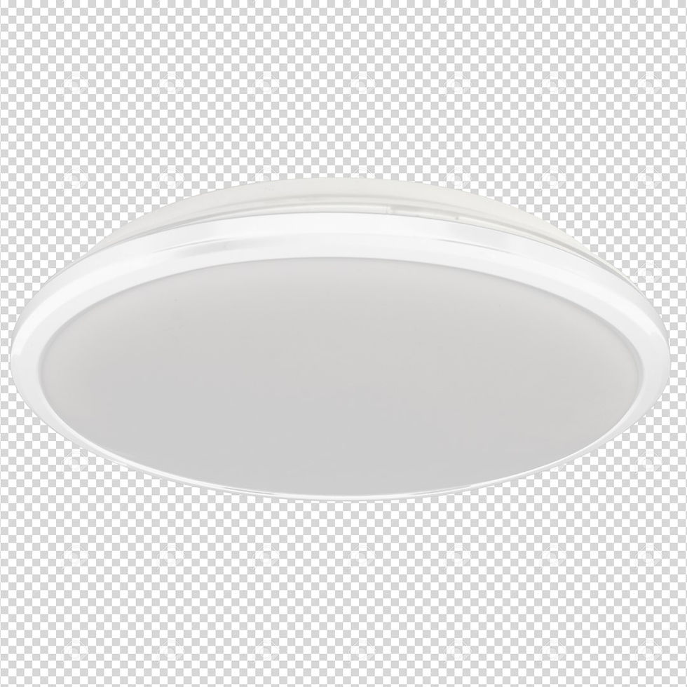 Miniaturebillede: TERMA HVID 18W LED IP44 loftslampe Ø280 mm
