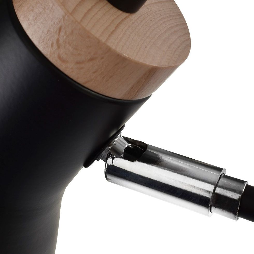 Miniaturebillede: HOLLY BLACK / WOOD væglampe 1xE27 60W