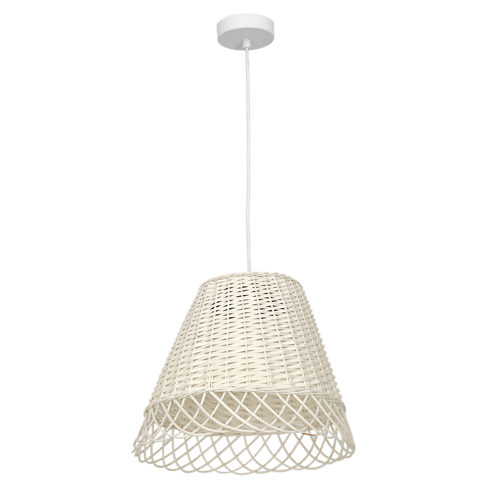 Miniaturebillede: VIMINI WHITE hængelampe 1xE27