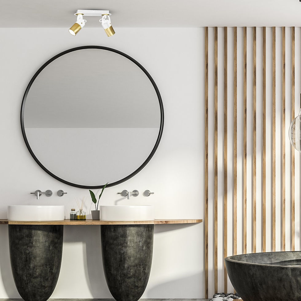 Miniaturebillede: WILSON WHITE loftslampe 2xGU10