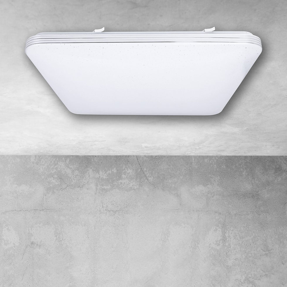 Miniaturebillede: PALERMO 72W LED loftslampe, dæmpbar + fjernbetjening
