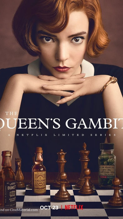 Affiche de la série The Queen’s Gambit – Regardez la série en 4K