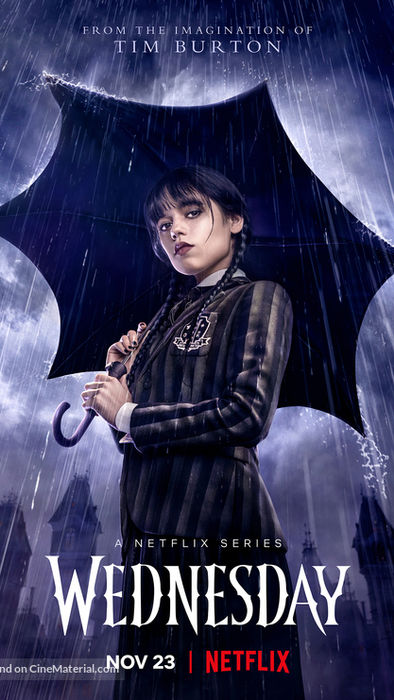Affiche de la série Wednesday – Regardez Wednesday Addams en 4K