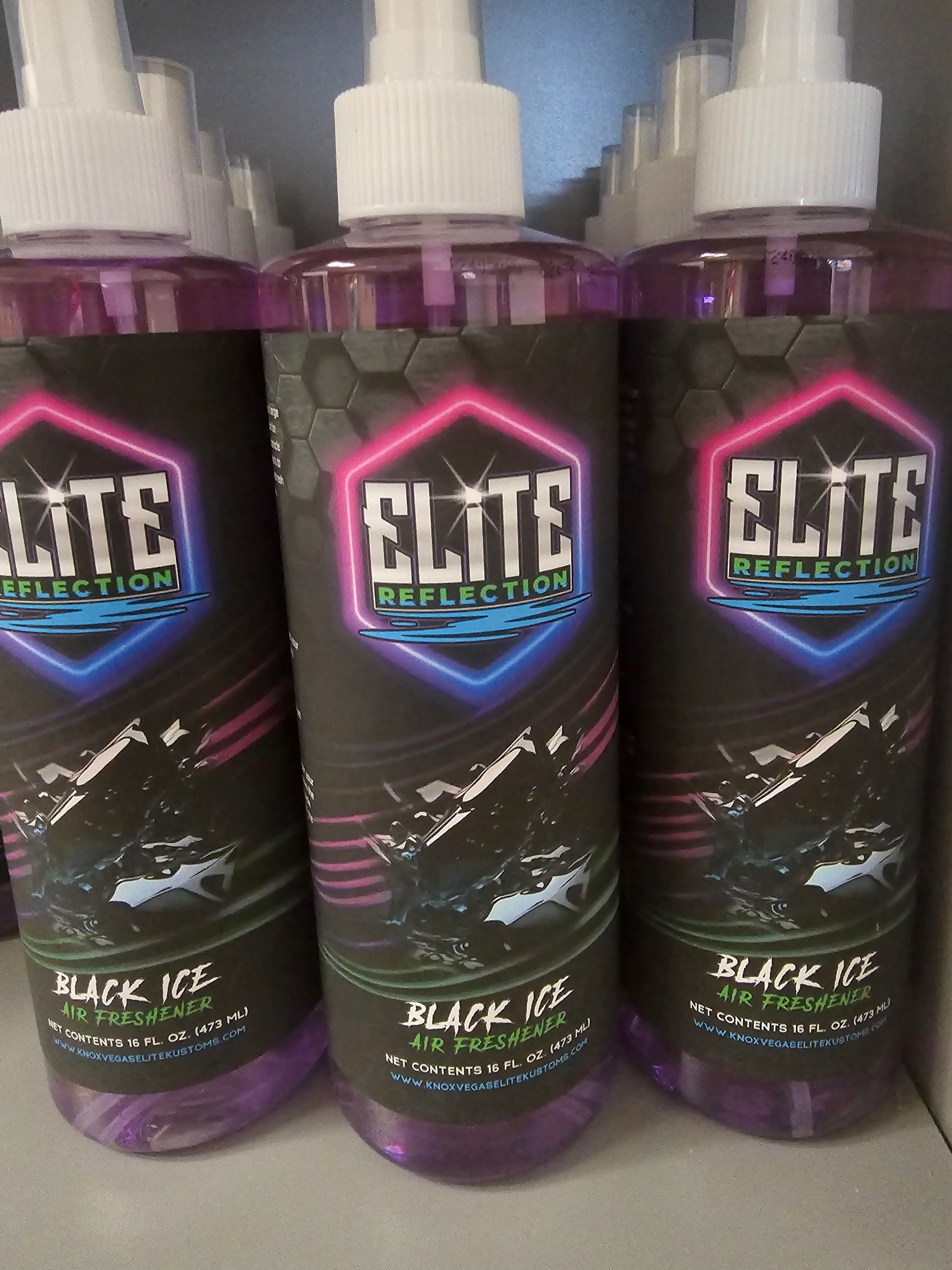 Elite Reflection Black ICE Air Freshener