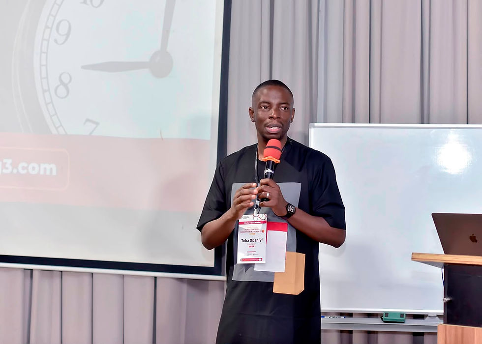 Toba Obaniyi, Communications Secretary of Seed Network Nigeria,