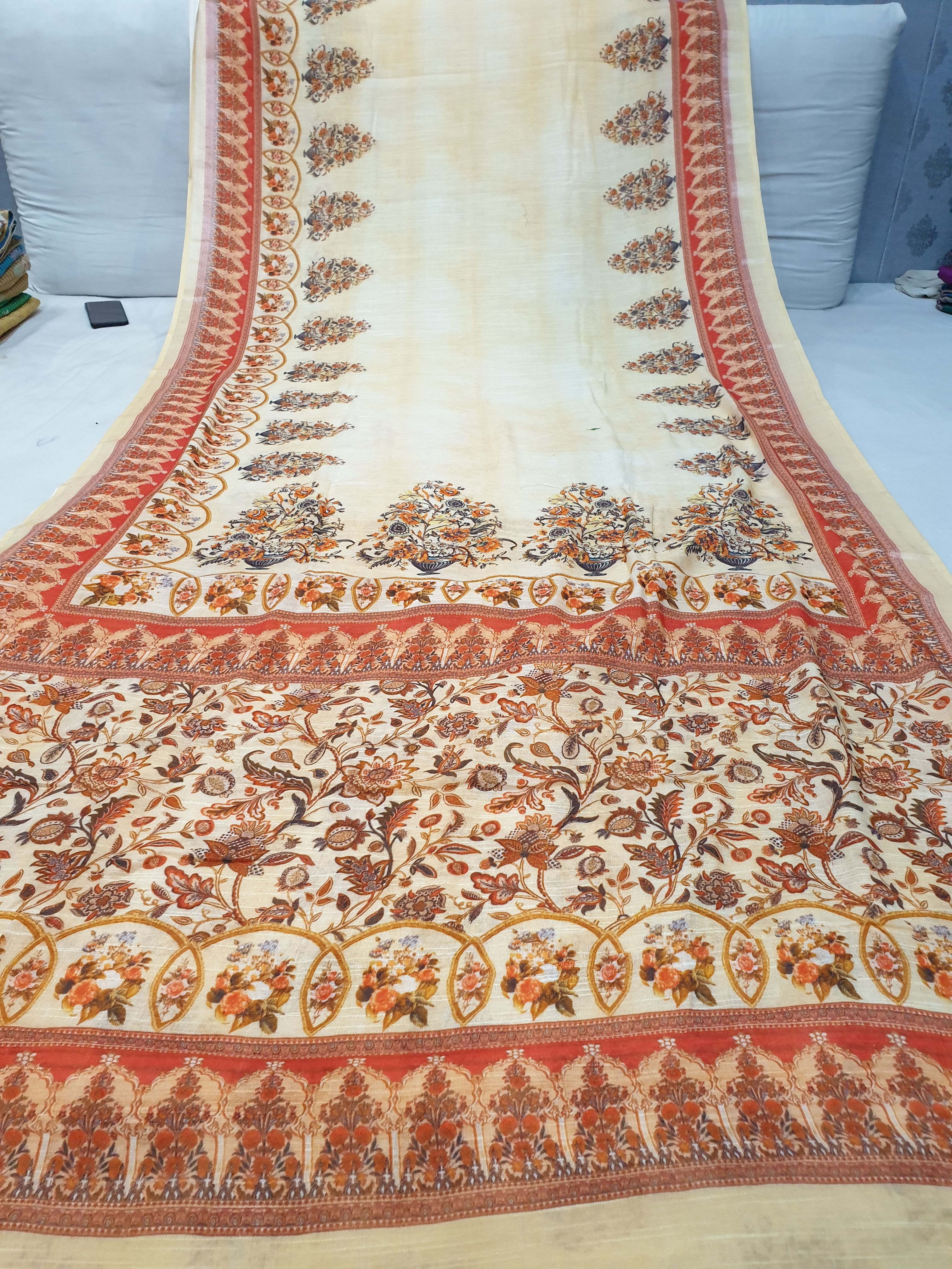 Digital Print Saree
