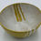Thumbnail: Ochre and white striped bowl