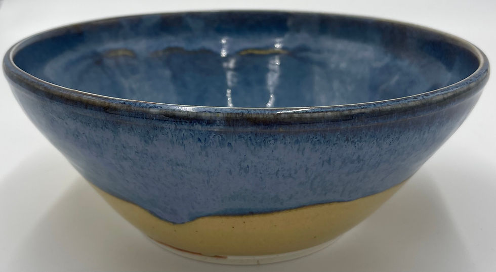 Thumbnail: Shino and blue bowl