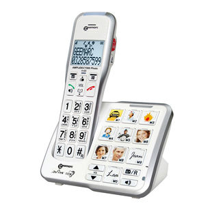 הוראות שימוש לטלפון DECT-595