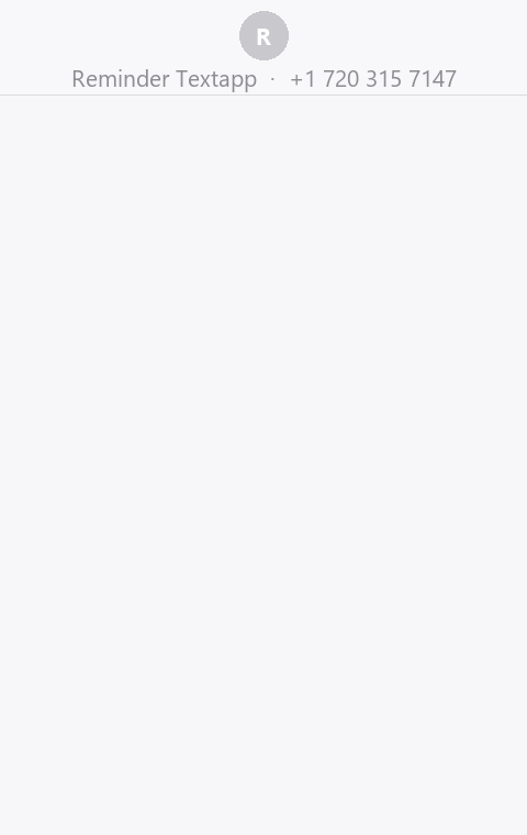 ⏰ Reminder Textapp