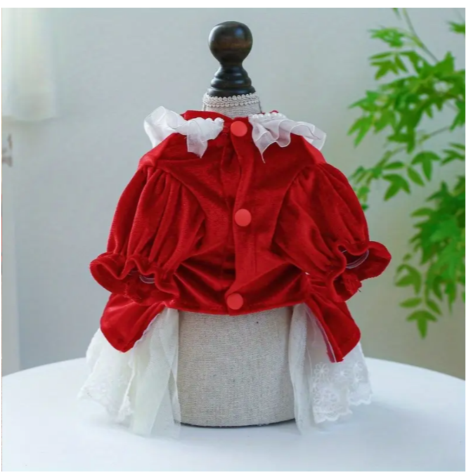 Thumbnail: Luxurious Velvet Princess Dress