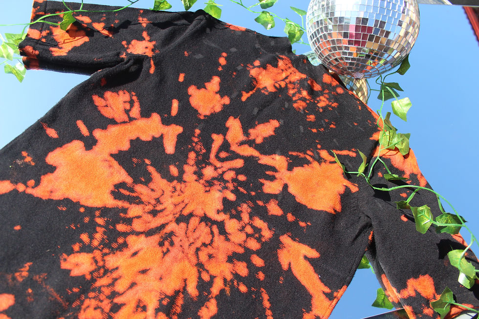 Thumbnail: Bleached Black  T-shirt
