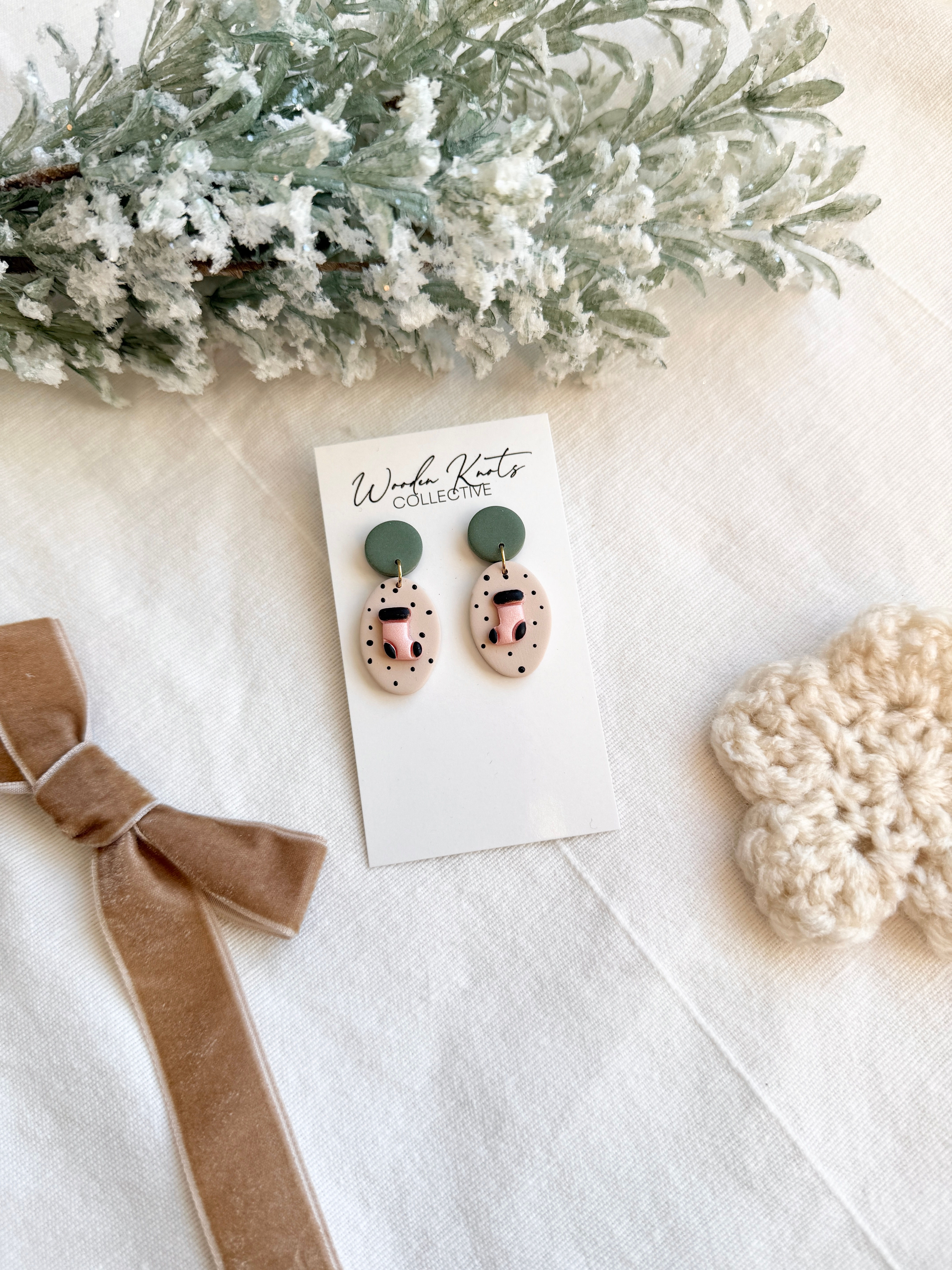 Spotted Stocking Dangles 