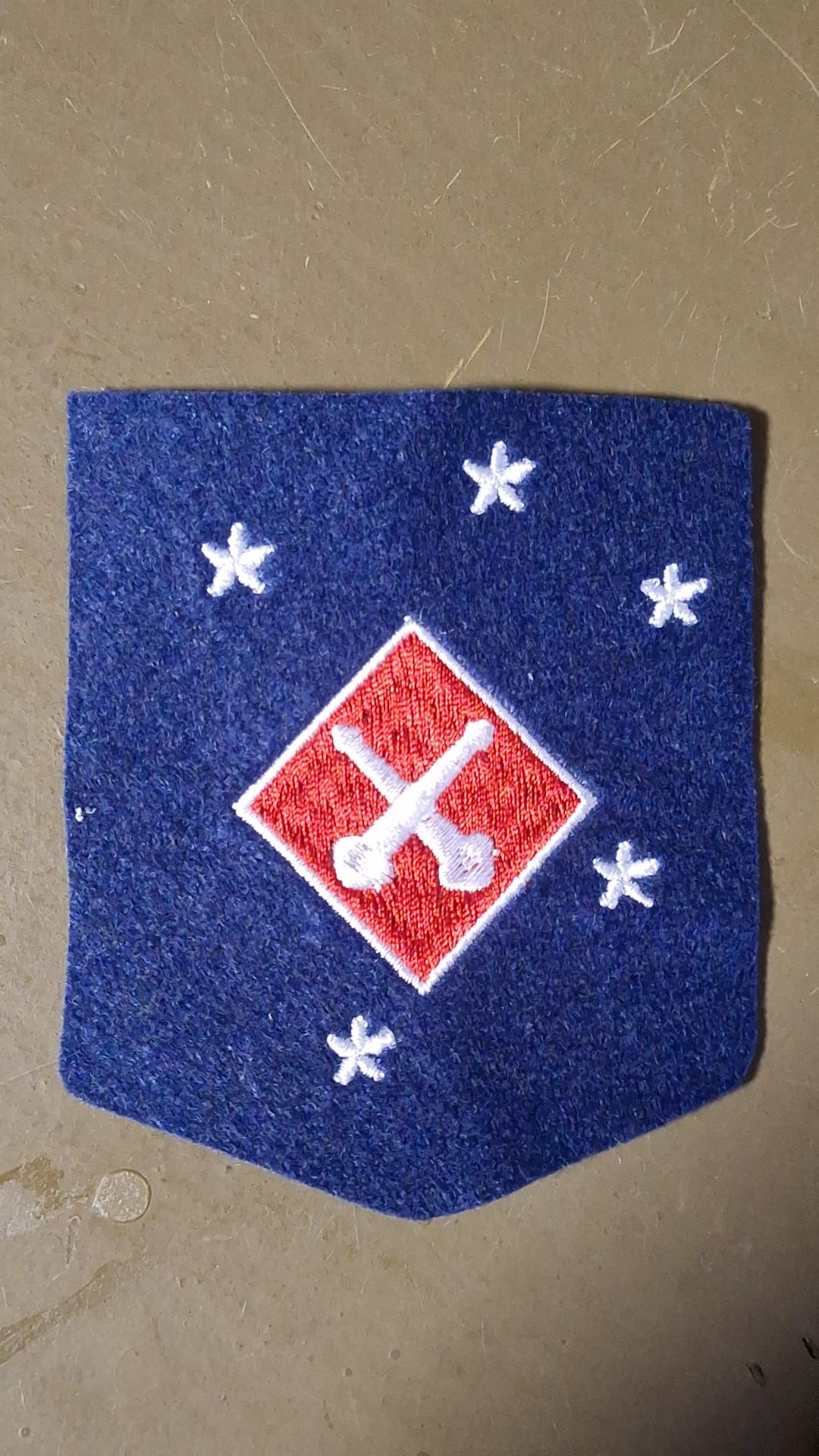 USMC Artillery Battalion 1943 Patch