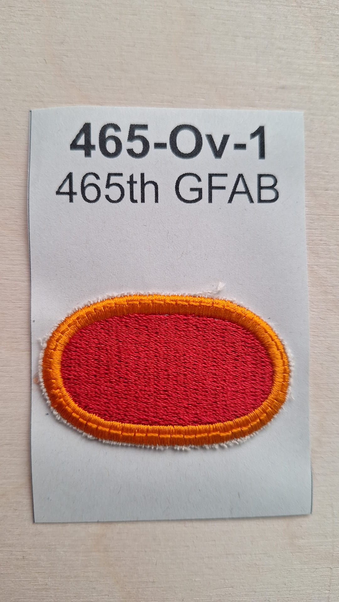 465th GFAB Jump Wing/Glider Wing Oval