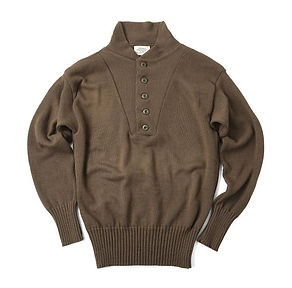 wool GI sweater 5 button