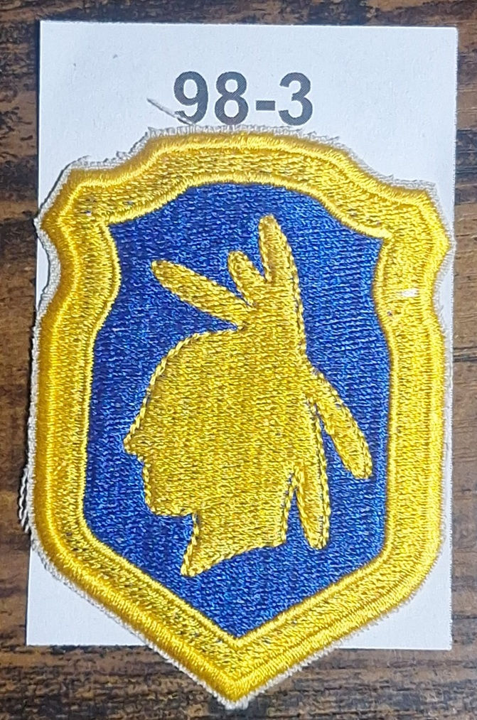 Thumbnail: TYPE 1-5 of 5 Variants - 98th Infantry Division Shoulder Patch
