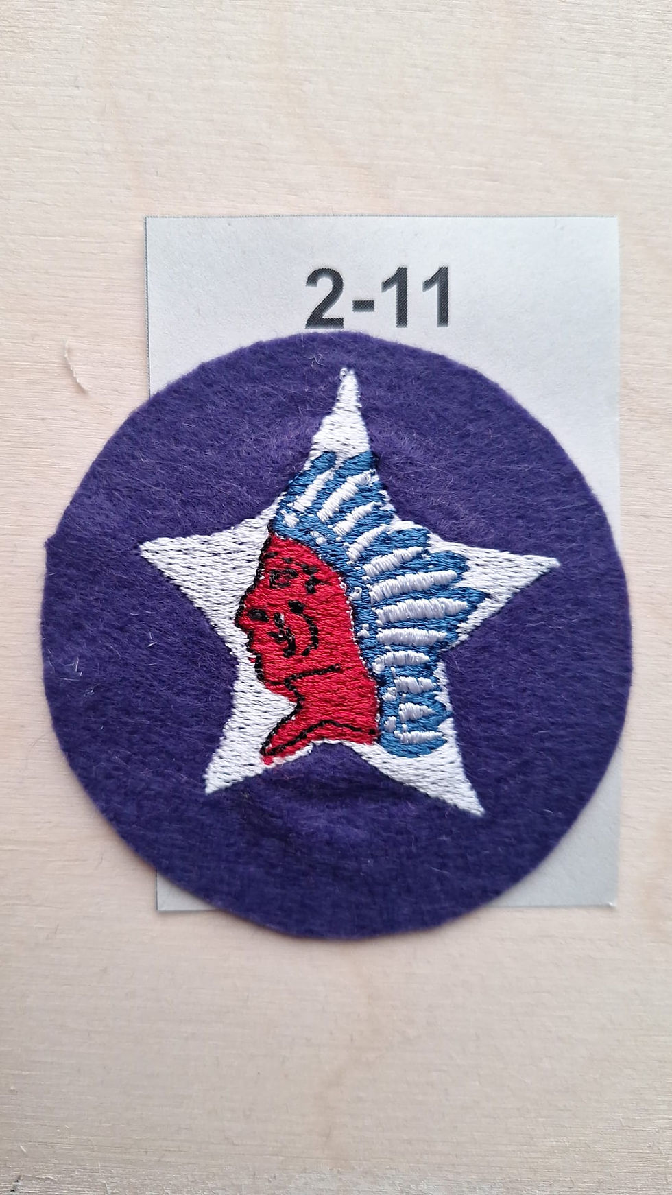 Thumbnail: TYPE 1-15 of 42 Variants - 2nd Infantry Division Shoulder Patches