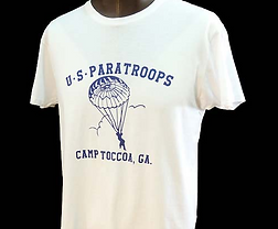 t-shirt camp toccoa NEVER WEAR