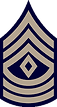 1st SGT stripes
