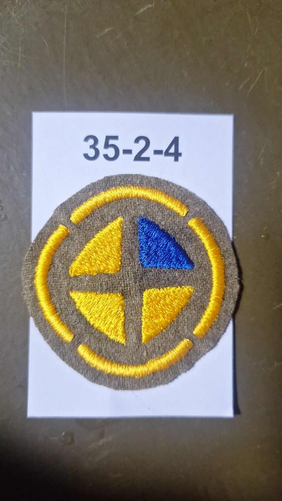 Thumbnail: TYPE 16-30 of 47 Variants - 35th Infantry Division Shoulder Patch