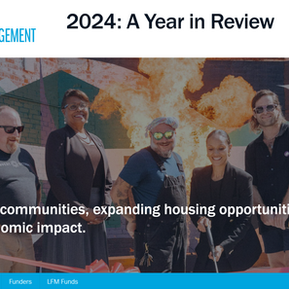 LISC Fund Management Releases 2024 Annual Report: Driving Economic Opportunity and Growth