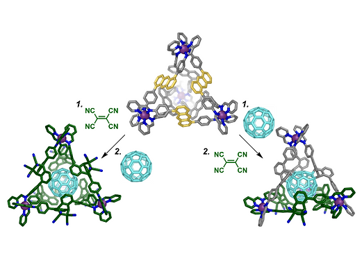 116. Pathway-Dependent Post-assembly Modification of an Anthracene-Edged MII4L6 Tetrahedron