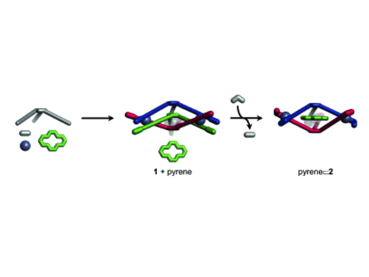 70. Chemical Signals Turn On Guest Binding through Structural Reconfiguration of Triangular Helicates
