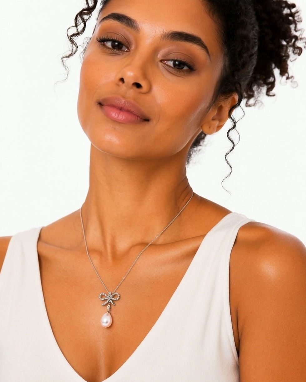 Thumbnail: The Pearl and Moissanite Convertible Bracelet