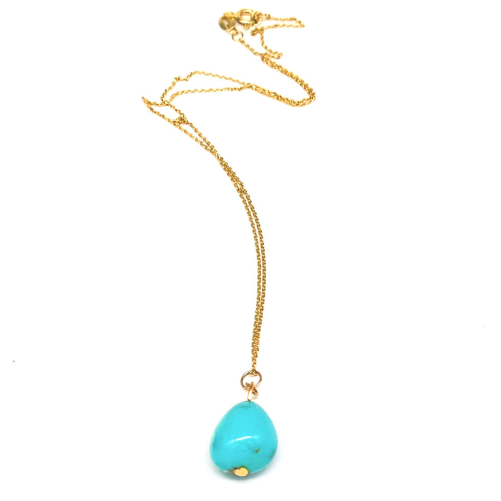 Thumbnail: The Sleeping Beauty Drop Pendant