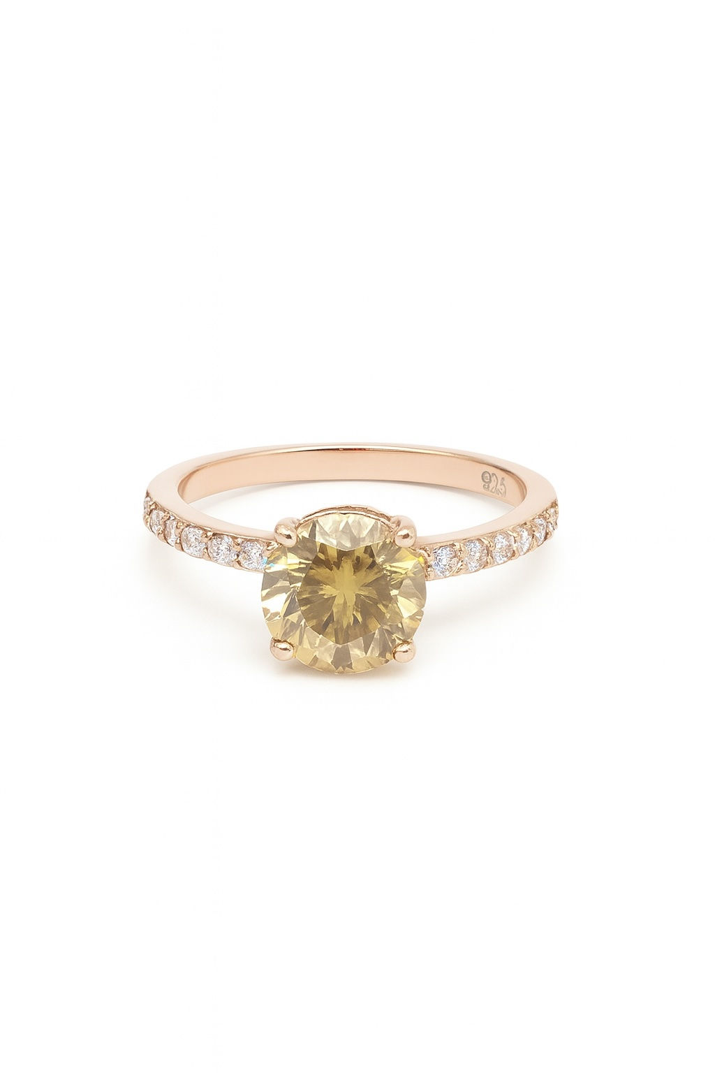 The Champagne Diamond Ring