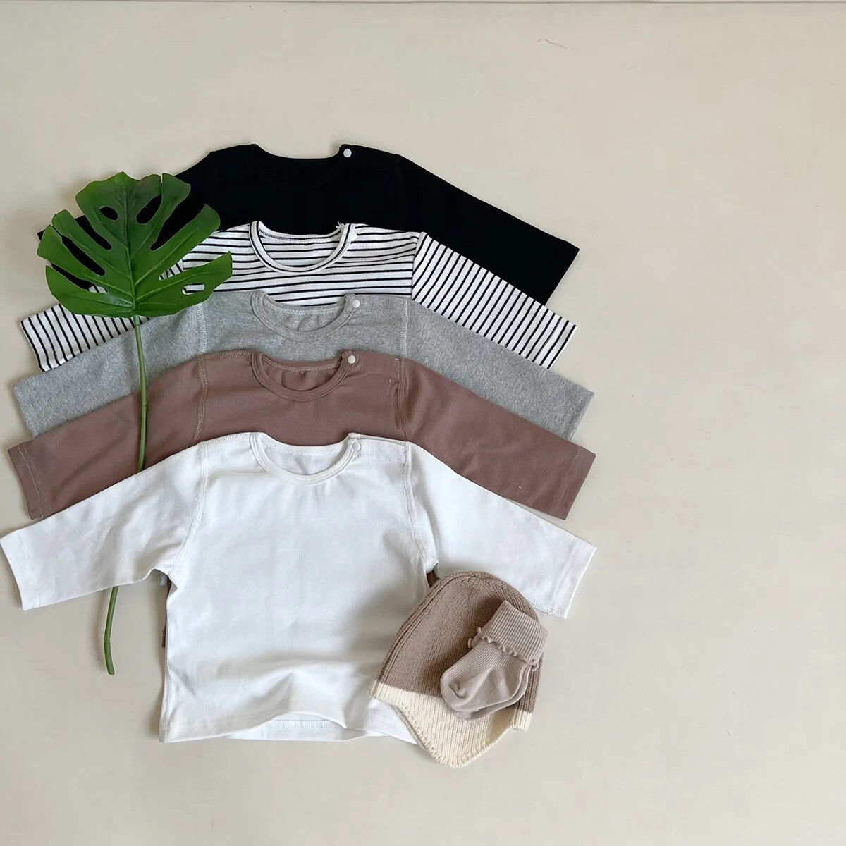Cotton Long Sleeve Baby Shirts