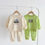 Thumbnail: New Car Print Casual Sweatshirt and Pants Baby Set