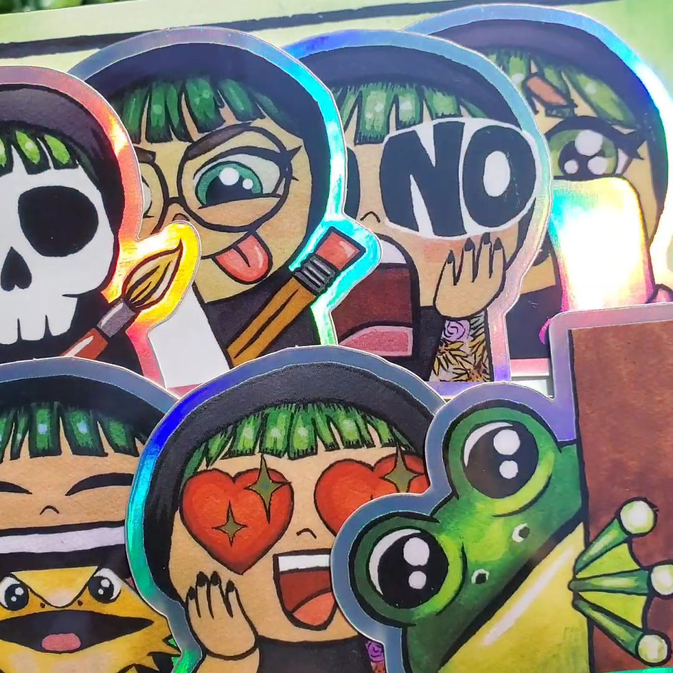 Thumbnail: Emote - Holo Sticker Pack