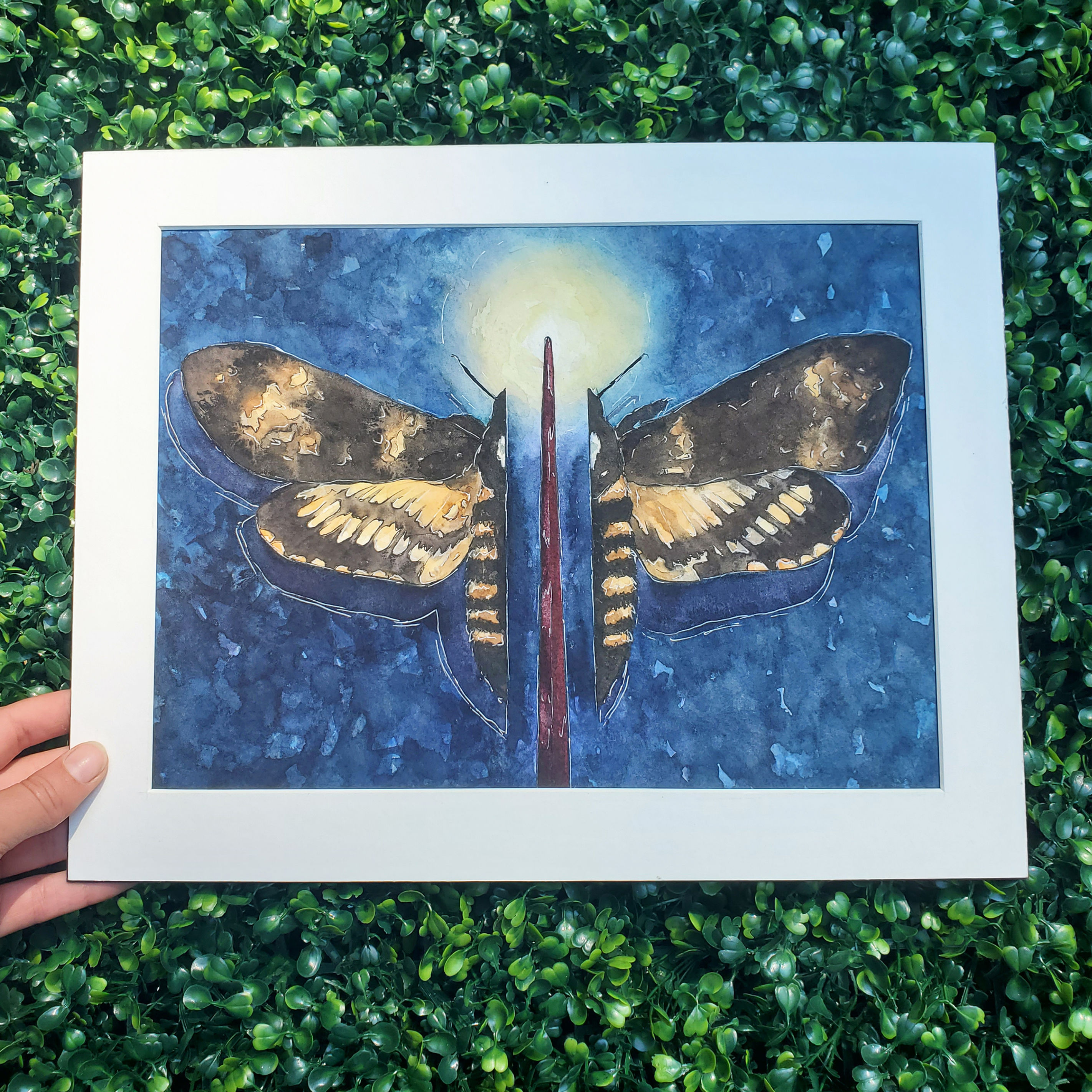 Light the Way | Watercolor Painting