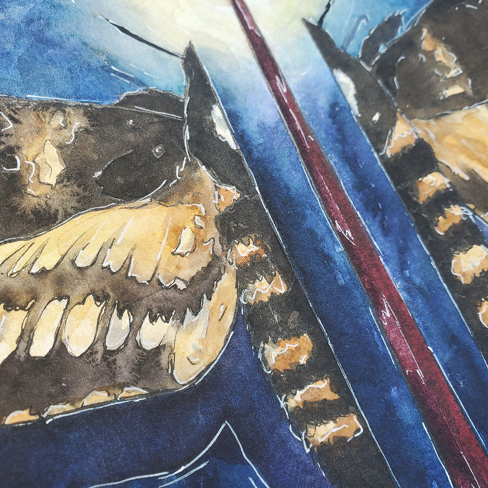 Thumbnail: Light the Way | Watercolor Painting