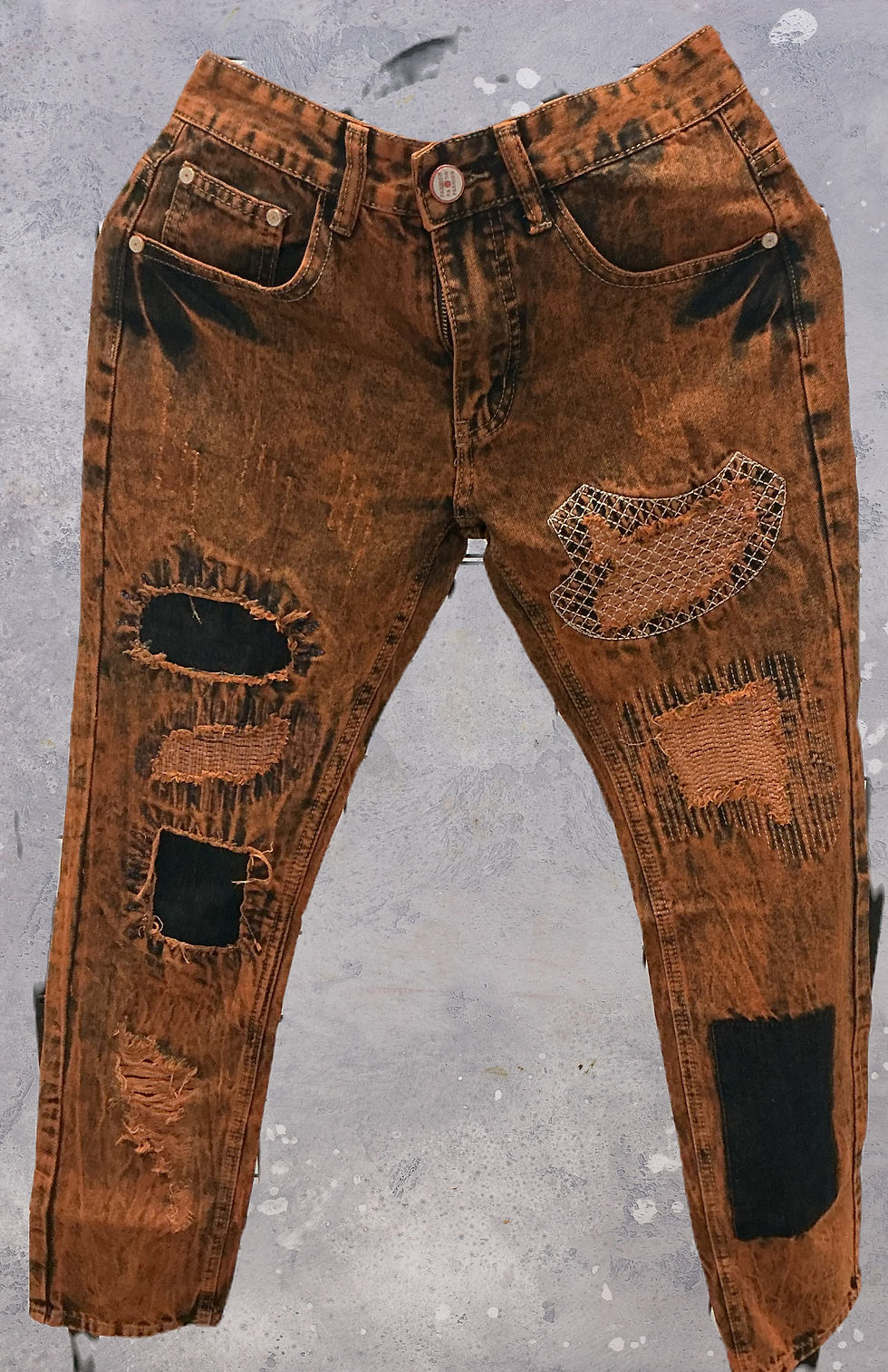 Thumbnail: Tatting Fashion at Its Best Denim Jeans by Z Fashion