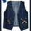 Thumbnail: “COLLARED  JEAN VEST &  POINT BOTTOM VEST