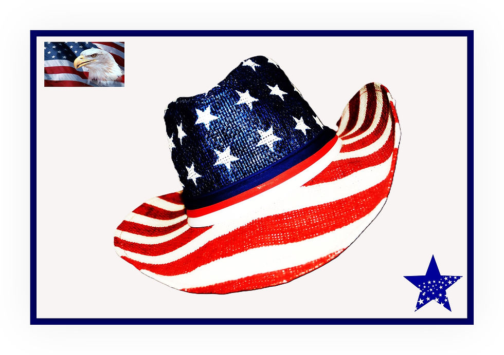 Thumbnail: Woven Straw Color-Blend Cowboy Hat