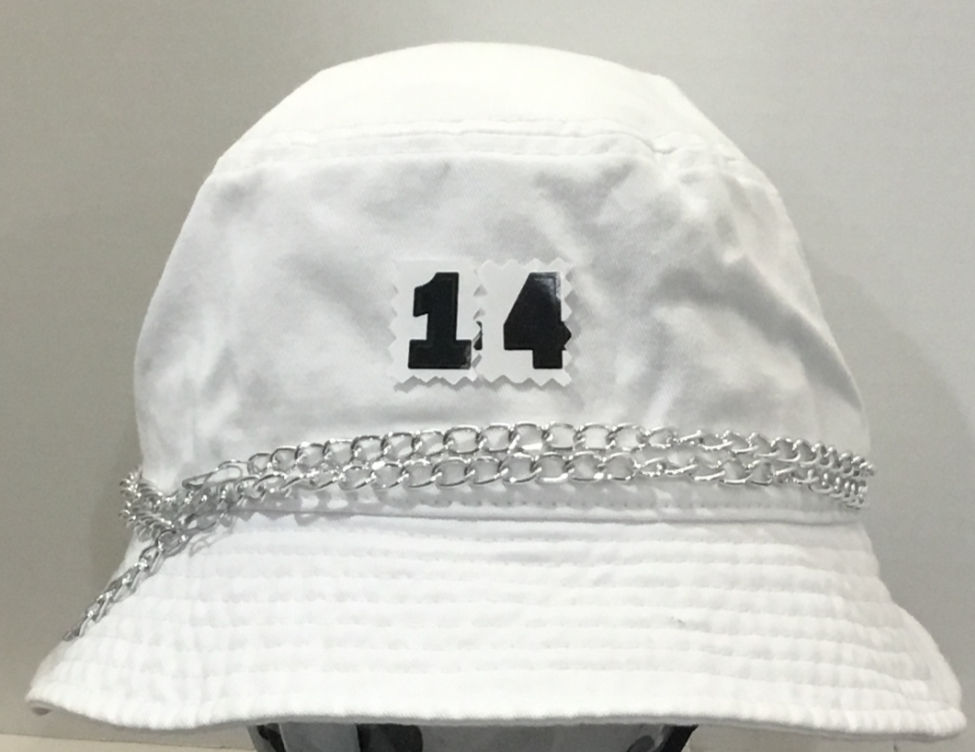 Thumbnail: White Cotton Twill Bucket hats   Youth corner collection