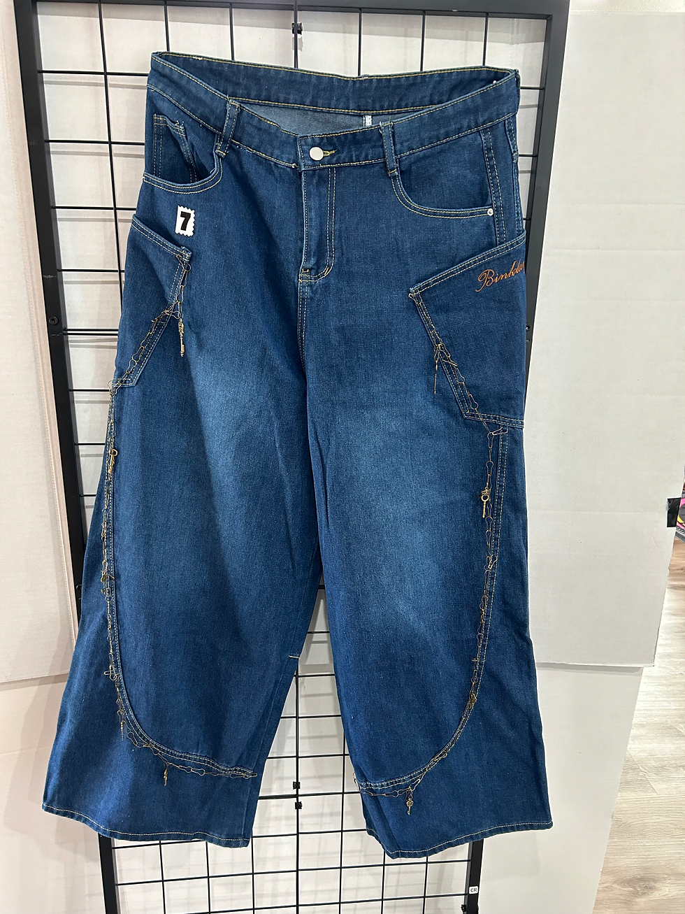 WIDE LEGS DENIM JEANS