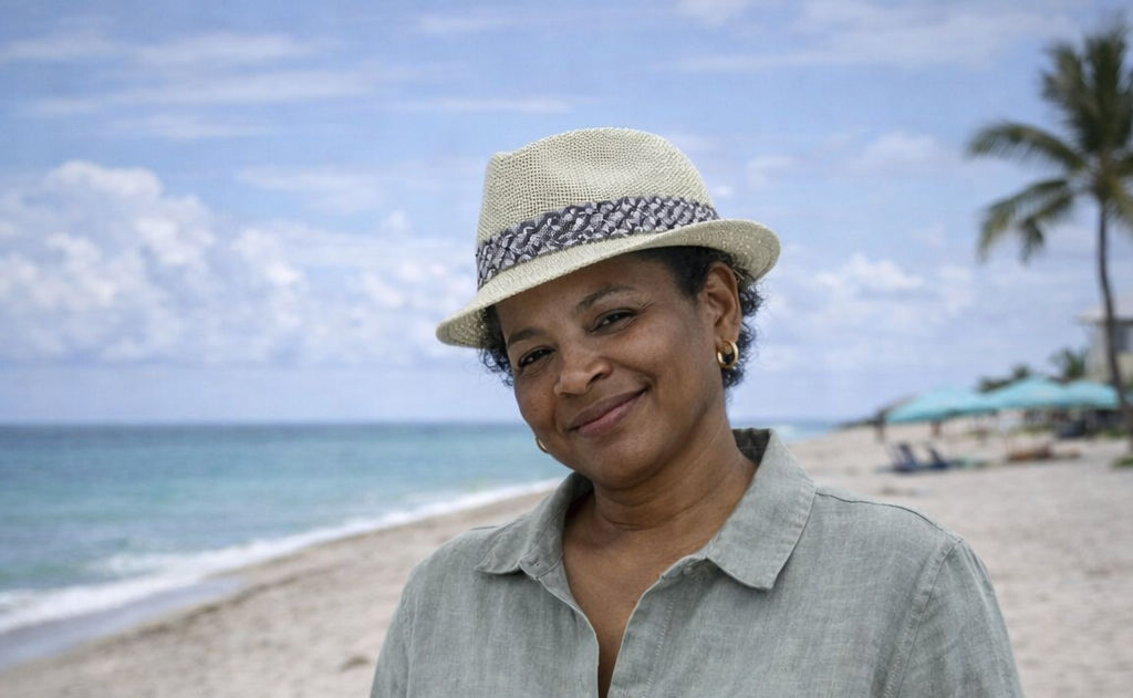 Teardrop Crown Fedora – Green and Gray Multi-Color Straw